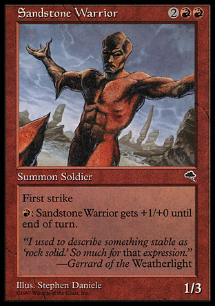 Sandstone Warrior | Tempest
