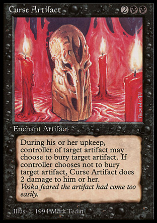 Curse Artifact | The Dark