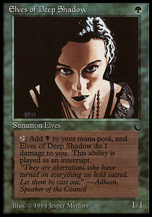 Elves of Deep Shadow | The Dark