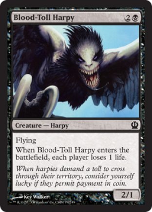 Blood-Toll Harpy | Theros
