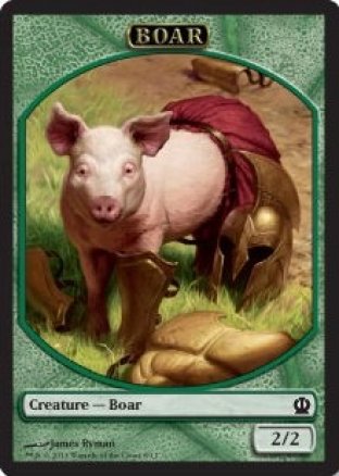 Boar token | Theros