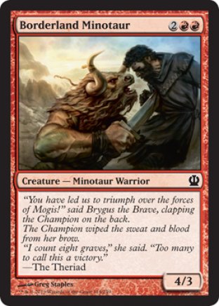 Borderland Minotaur | Theros