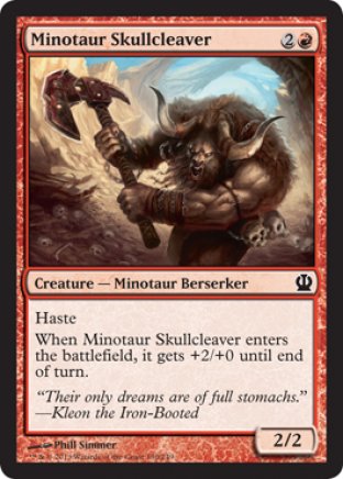 Minotaur Skullcleaver | Theros