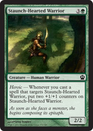 Staunch-Hearted Warrior | Theros