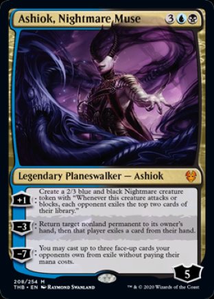Ashiok, Nightmare Muse | Theros Beyond Death (A)