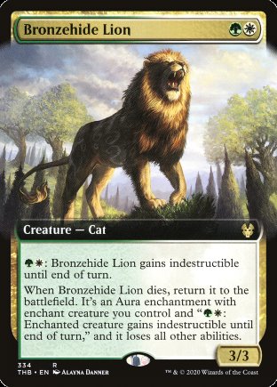 Bronzehide Lion | Theros Beyond Death