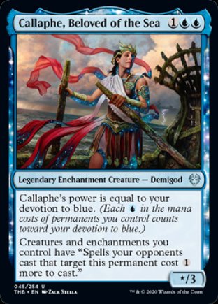 Callaphe, Beloved of the Sea | Theros Beyond Death (A)
