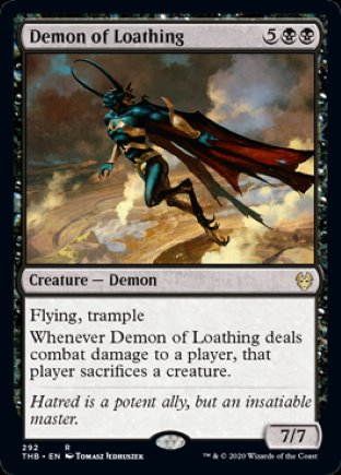 Demon of Loathing | Theros Beyond Death