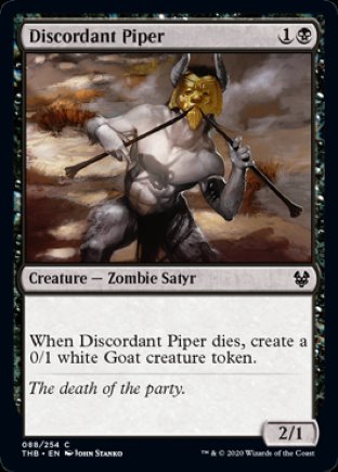 Discordant Piper | Theros Beyond Death