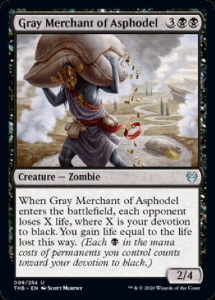 Gray Merchant of Asphodel | Theros Beyond Death