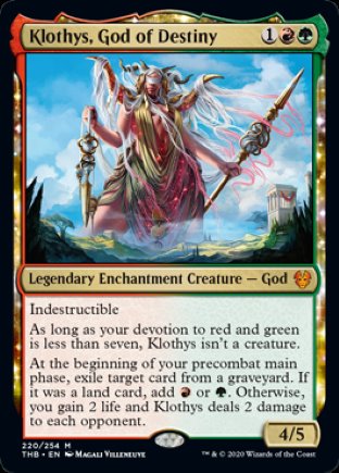 Klothys, God of Destiny | Theros Beyond Death