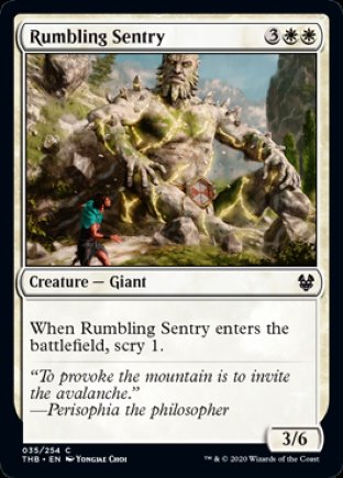 Rumbling Sentry | Theros Beyond Death