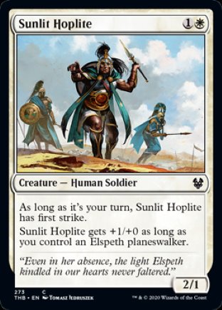 Sunlit Hoplite | Theros Beyond Death