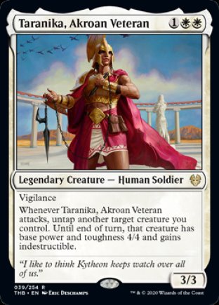 Taranika, Akroan Veteran | Theros Beyond Death