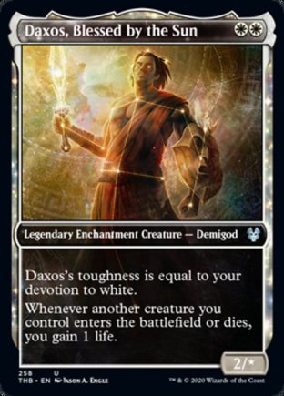 Daxos, Blessed by the Sun | Theros Beyond Death