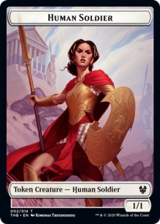 Human Soldier token | Theros Beyond Death