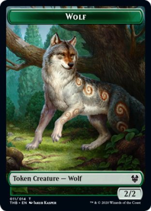 Wolf token | Theros Beyond Death