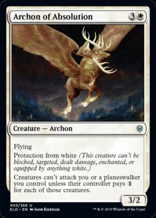 Archon of Absolution | Throne of Eldraine