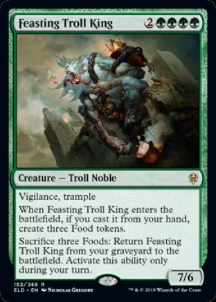 Feasting Troll King | Throne of Eldraine