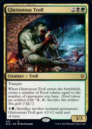 Gluttonous Troll | Throne of Eldraine