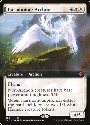 Harmonious Archon | Throne of Eldraine (EA)