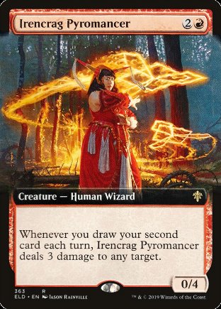 Irencrag Pyromancer | Throne of Eldraine
