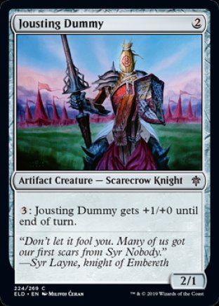 Jousting Dummy | Throne of Eldraine