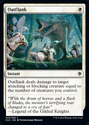 Outflank | Throne of Eldraine