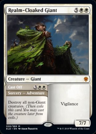 Realm-Cloaked Giant | Throne of Eldraine