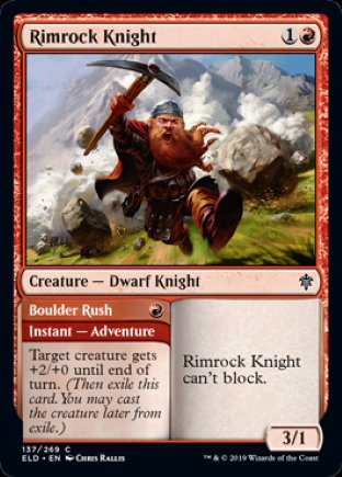 Rimrock Knight | Throne of Eldraine