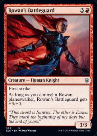 Rowan’s Battleguard | Throne of Eldraine