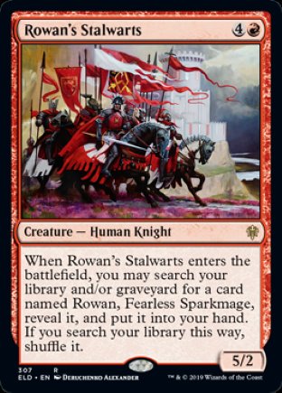 Rowan’s Stalwarts | Throne of Eldraine
