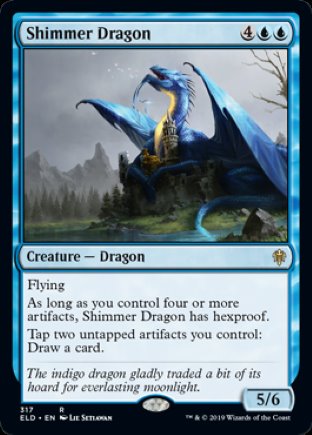 Shimmer Dragon | Throne of Eldraine