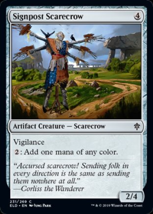 Signpost Scarecrow | Throne of Eldraine