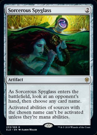 Sorcerous Spyglass | Throne of Eldraine