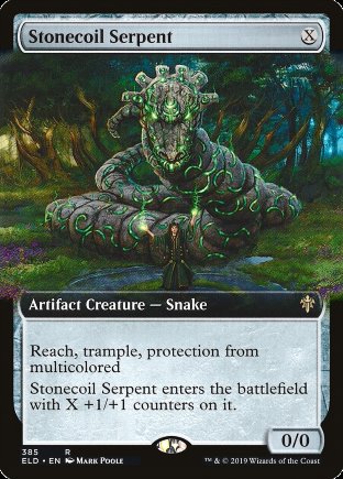 Stonecoil Serpent | Throne of Eldraine