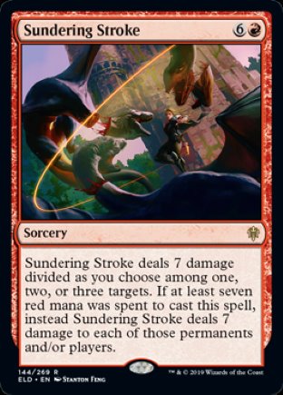 Sundering Stroke | Throne of Eldraine