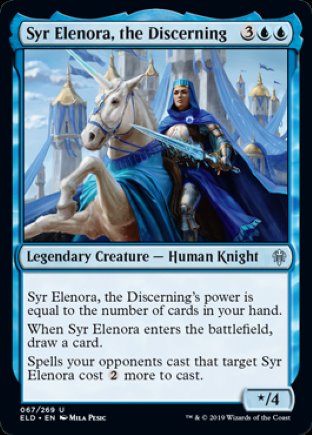 Syr Elenora, the Discerning | Throne of Eldraine