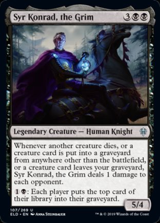 Syr Konrad, the Grim | Throne of Eldraine