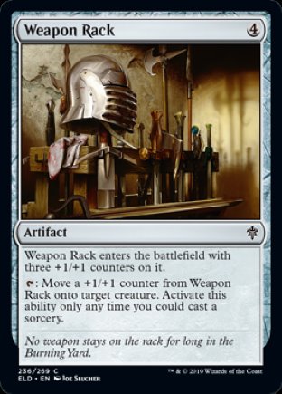 Weapon Rack | Throne of Eldraine