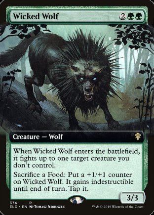 Wicked Wolf | Throne of Eldraine