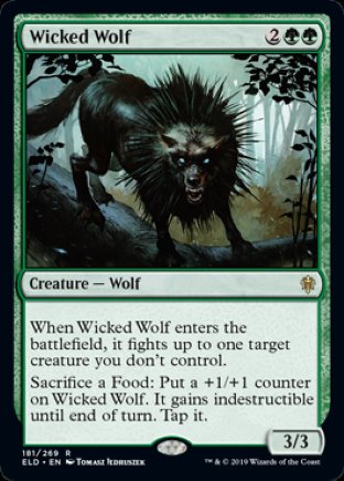 Wicked Wolf | Throne of Eldraine
