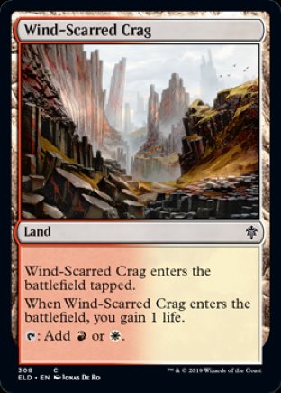 Wind-Scarred Crag | Throne of Eldraine