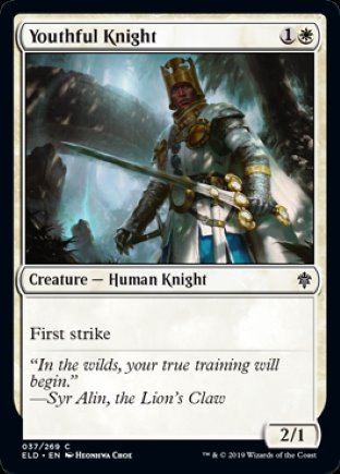 Youthful Knight | Throne of Eldraine