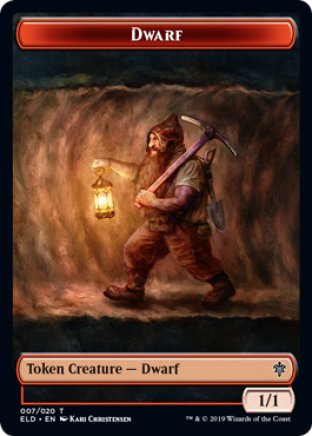 Dwarf token | Throne of Eldraine