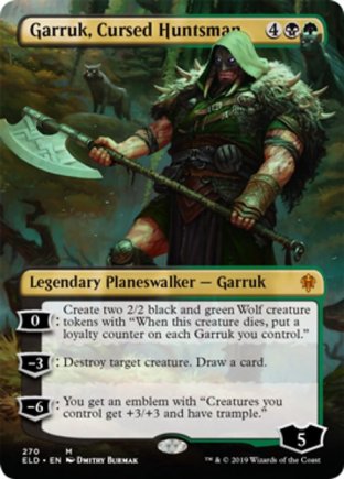 Garruk, Cursed Huntsman | Throne of Eldraine