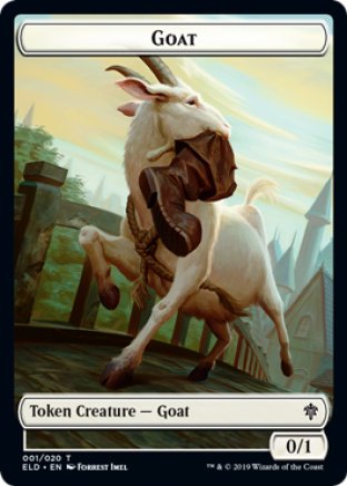 Goat token | Throne of Eldraine