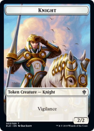 Knight token | Throne of Eldraine