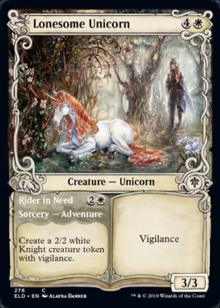 Lonesome Unicorn | Throne of Eldraine