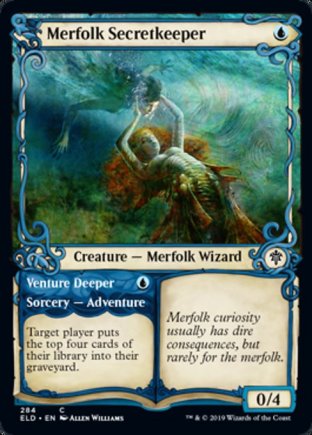 Merfolk Secretkeeper | Throne of Eldraine